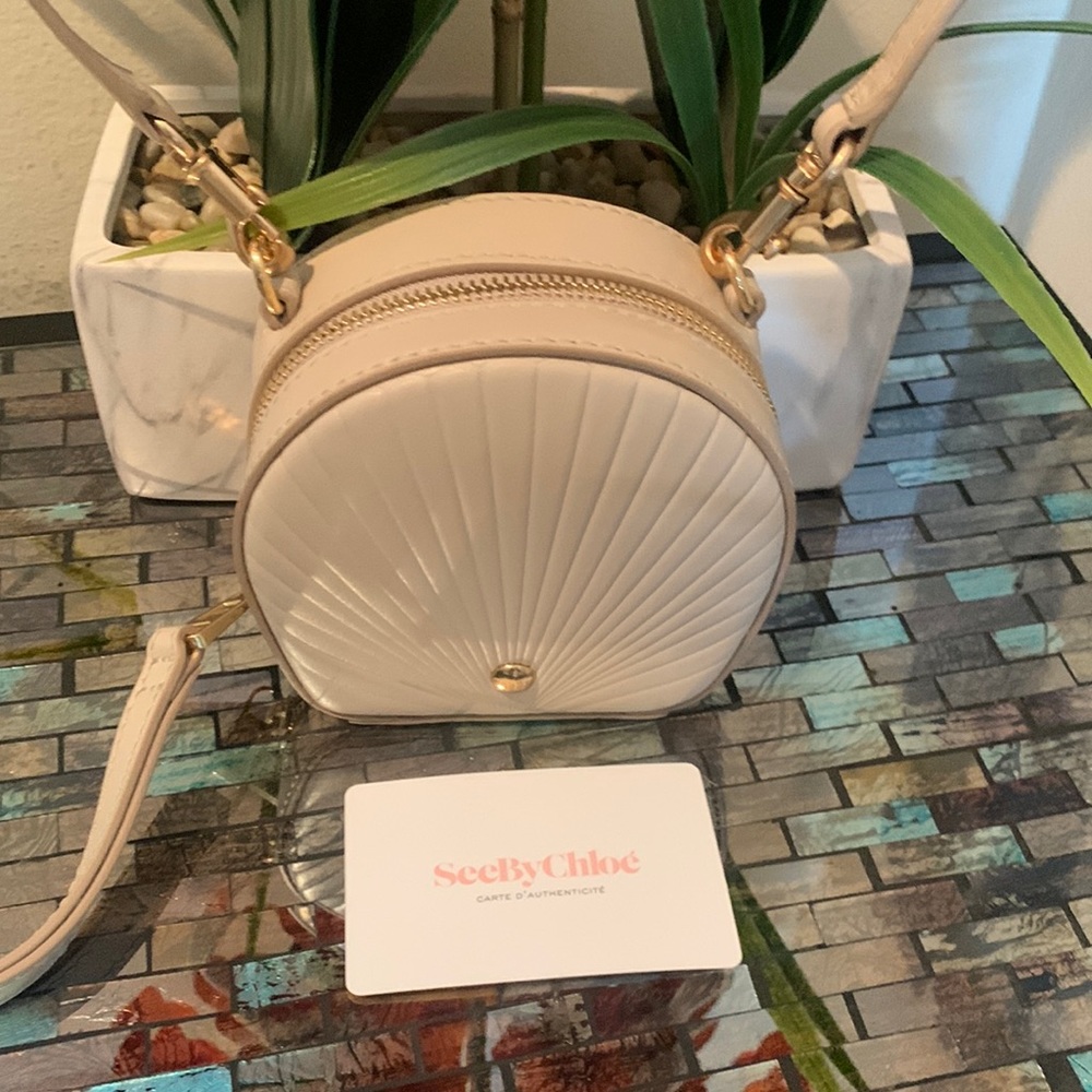 SEE BY CHLOE Shell Leather Crossbody Bag
SEE BY CHLOÉ - Picture 5 of 11